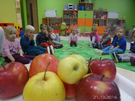 Jablkový deň s najmenšími - 21.10.2016